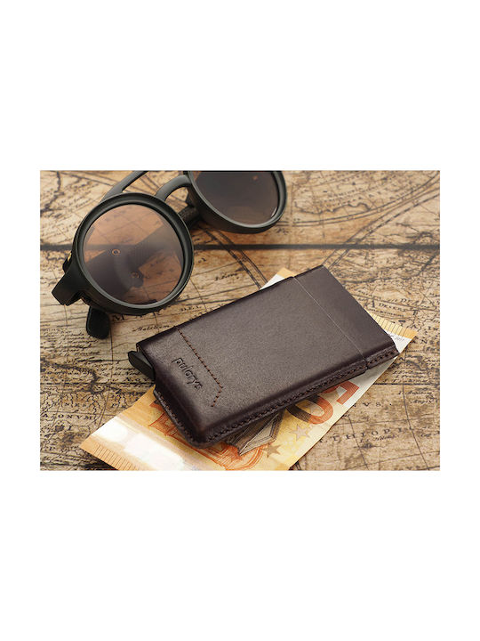 Men's Wallet Cards with RFID Brown
