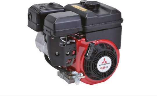 Mitsubishi Electric GB221 Gasoline Engine 215cc 7hp Maximum Revolutions 3600rpm with Keyway