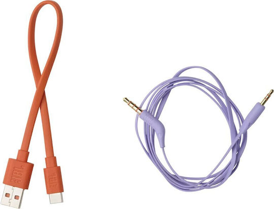 JBL Tune770NC Wireless / Wired Over Ear Headphones with 65 hours of Operation and Quick Charge Purple