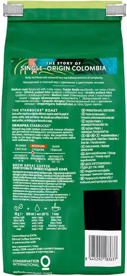 Starbucks Espresso Kaffee Single Origin Arabica Kolumbien Bohnen 450gr