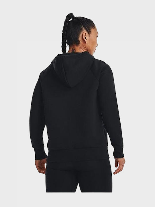 Under Armour Rival Sweatshirt Schwarz mit Kapuze