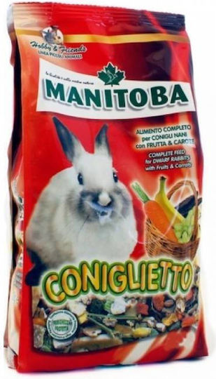 Manitoba Hrană Pentru Iepure Cu Morcov Coniglietto 1kg