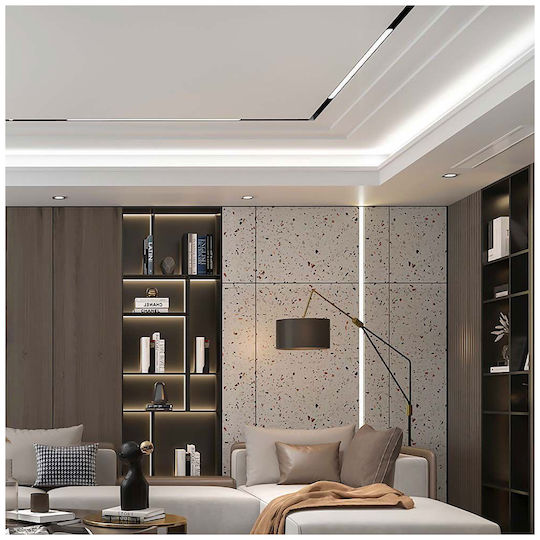 V-TAC LED Γραμμικό Φωτιστικό Οροφής 20W Φυσικό Λευκό IP20