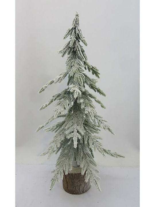 Iliadis Christmas Decorative Snowy Wood Tree Natural Appearance 40cm Green