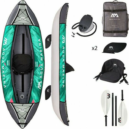Aqua Marina Laxo Sit in Sea Kayak 1 Person Green 15677