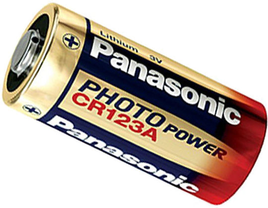 Panasonic Photo Power Литиева Батерия CR123 3V Еднократна (Дълъг Живот) 1бр