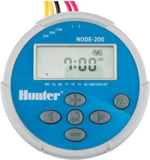 Hunter Industries Node-200 Програмист На Поливане За Шахта На Батерия С 2 Разпределения