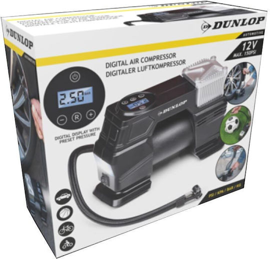 Dunlop Tire Pumpe 150PSI mit Kabel 12V