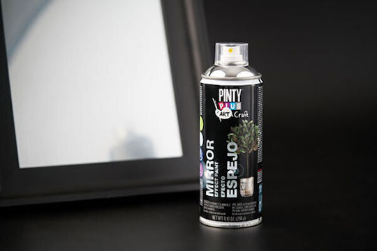 Pinty Plus Spray Paint Art Mirror Effect Acrylic with Mirror Effect Silver 400ml