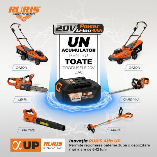 Ruris Ladegerät für Werkzeugbatterien 20V