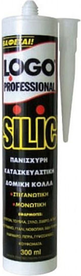 Logo Silic Professional Sealant Silicone for Wood Black 300ml