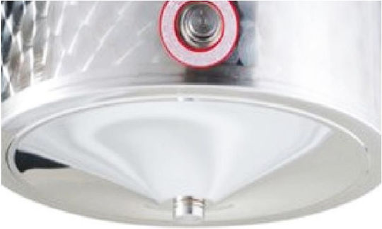 Δοχείο Inox Κλειστού Τύπου Κωνικό 75lt 103203