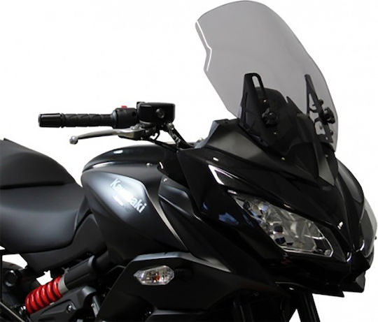 MRA Motorcycle Windshield & Windscreen Tinted Visor for Kawasaki Versys 650