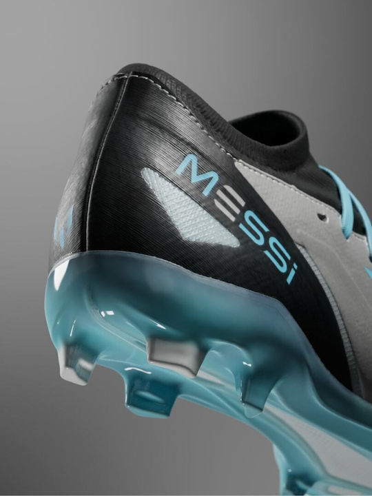 adidas X Crazyfast Messi.3 Fußballschuhe mit Stollen Silber