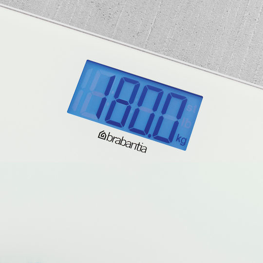 Brabantia Digital Badezimmerwaage in Weiß Farbe 483127