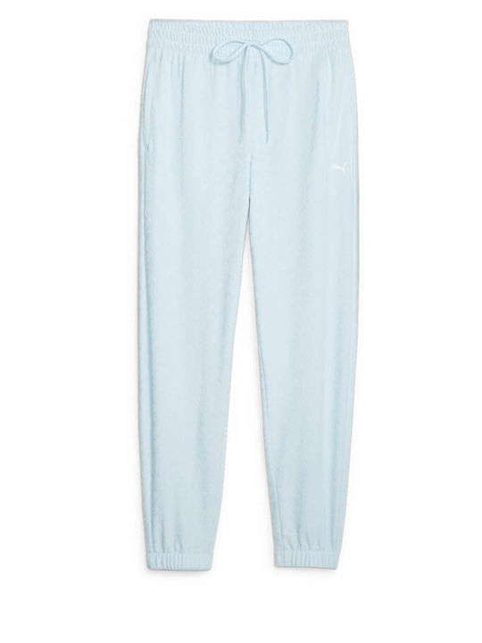 Παντελόνι Φόρμας Fleece Γαλάζιο