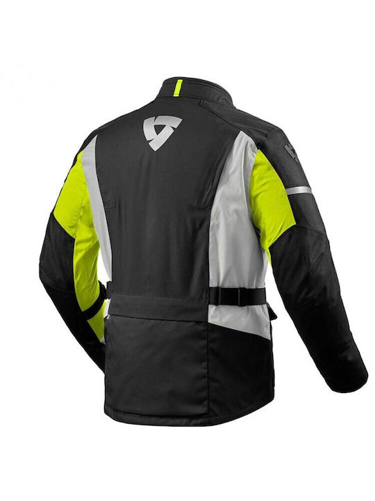 Rev'IT Winter Herren Motorradjacke Wasserdicht Gelb