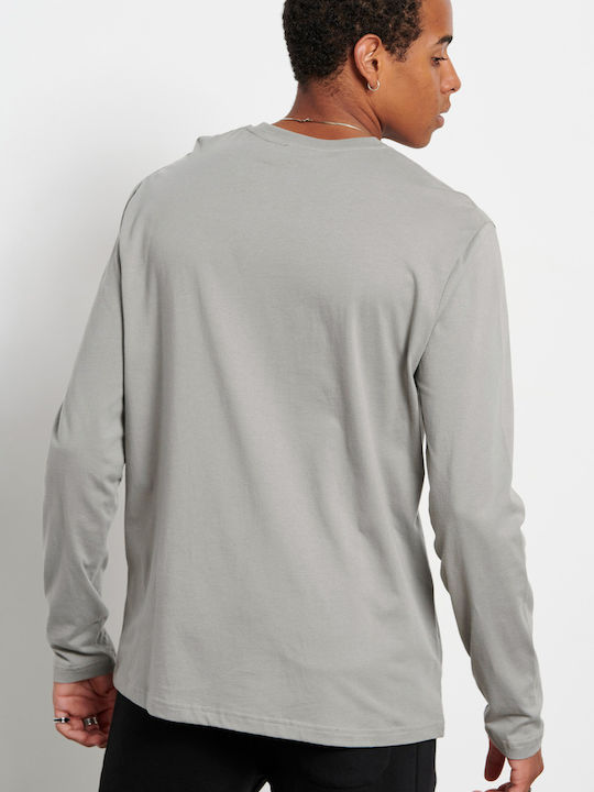 BodyTalk Men's Long Sleeve Blouse Light Grey