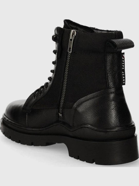 Piele Negru Bocanci