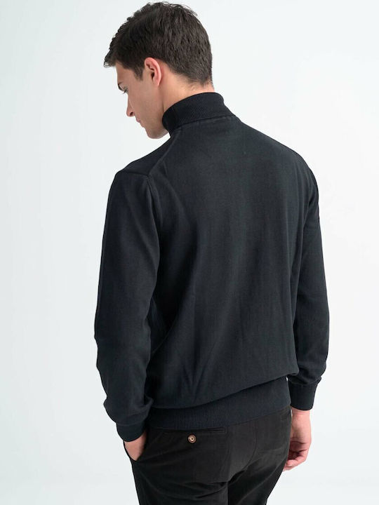 40 Langarm-Pullover Schwarz