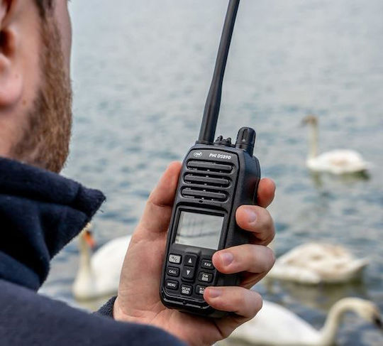 PNI DS890 Ασύρματος Πομποδέκτης VHF Marine 5W με Μονόχρωμη Οθόνη