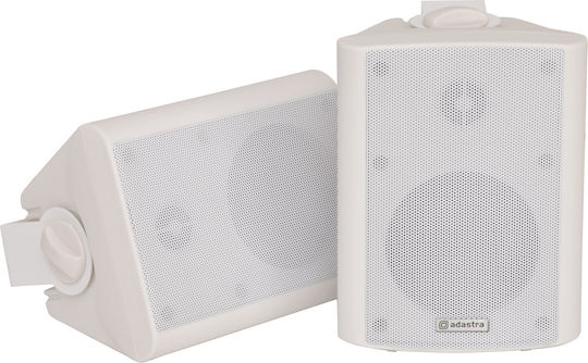 Adastra BC4 Пасивни Високоговорители За Инсталации За Стена 35W Двойка 15x15x20см Бели