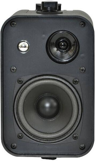 Adastra B30V-B Passive Wall-Mount Installation Speakers 30W Pair 13.6x15.5x24cm Black