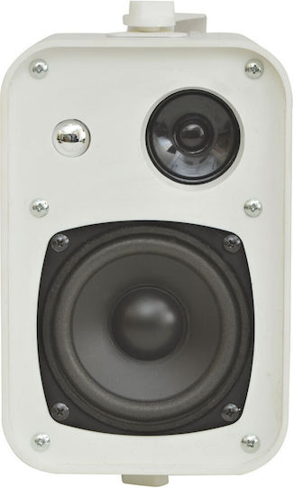 Adastra B30V-W Passive Wall Mount Installation Speakers 30W Pair 13.6x15.5x24cm White