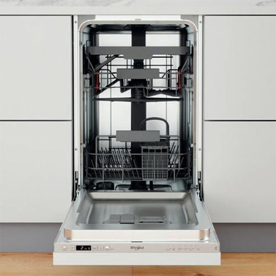 Whirlpool Vollintegrierter Geschirrspüler für 10 Gedecke B44.8xH82cm