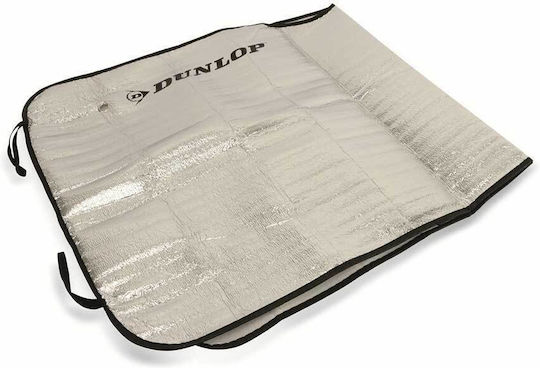 Dunlop Parasolar Auto Parbriz Interior Alb Metalizat 130x60.5cm