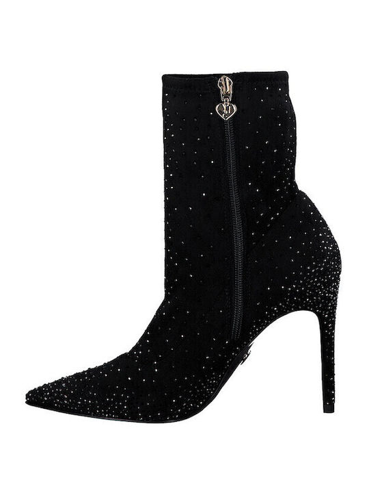 Stiefeletten Damen Schwarz