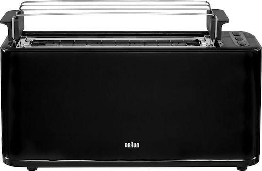 Braun HT3110 Тостер Двуместна 1000W Черен
