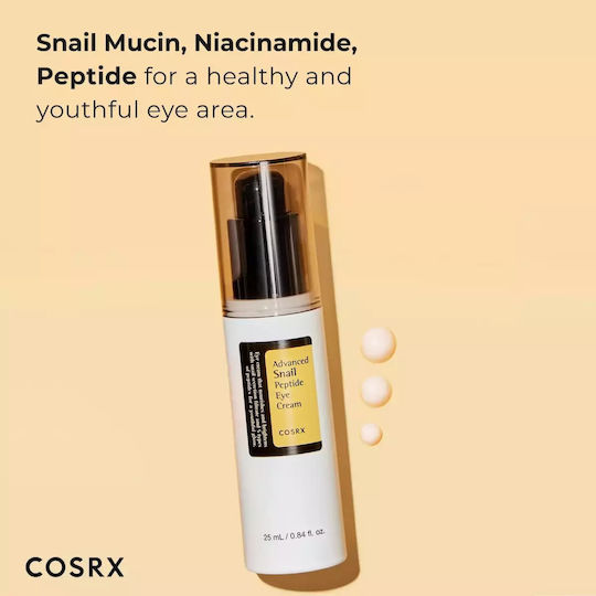 Cosrx Advanced Snail Peptide Augenbefeuchter für Aufhellung & Anti-Aging 25ml