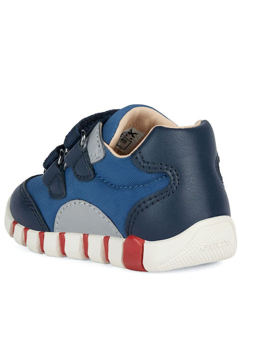 Geox Kinder-Sneaker mit Klettverschluss Mehrfarbig