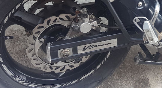 Cosmo Προστατευτικά Ψαλιδιού Μοτοσυκλέτας Suzuki DL 650 V-STROM Ασημί