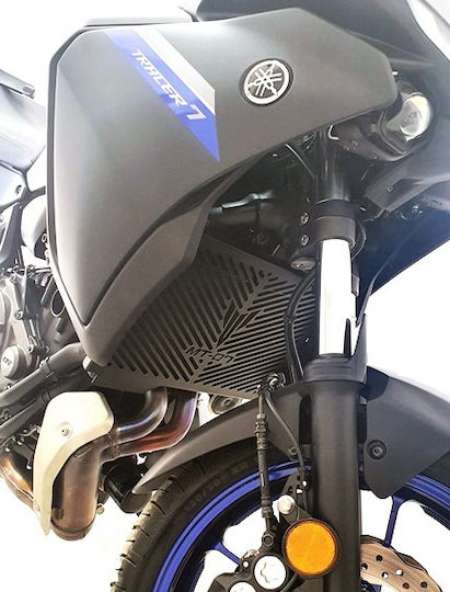 Moto Discovery Προστατευτικό Ψυγείου Μοτοσυκλέτας Yamaha Tracer 7 GT Μαύρο