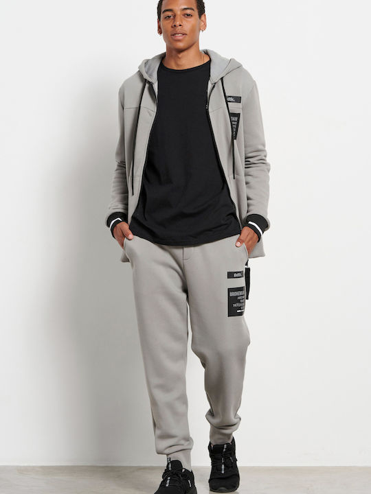 Sweatpants with Elastic Gray