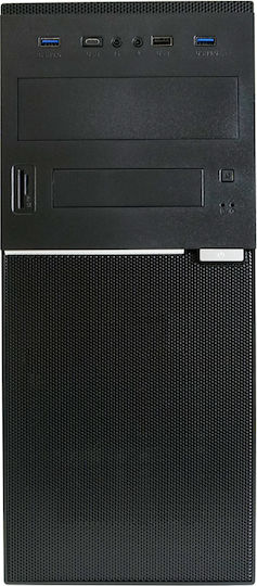 LC-Power 7041B Midi-Turm Computergehäuse Schwarz