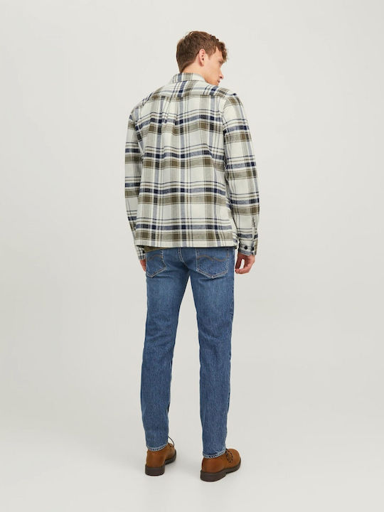 Jack & Jones Cotton Overshirt Cloud Dancer