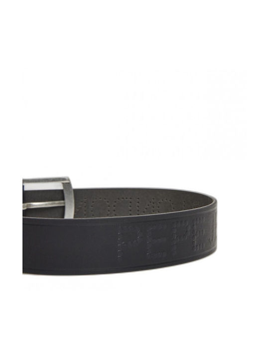 Pepe Jeans Men's Leather Belt Black