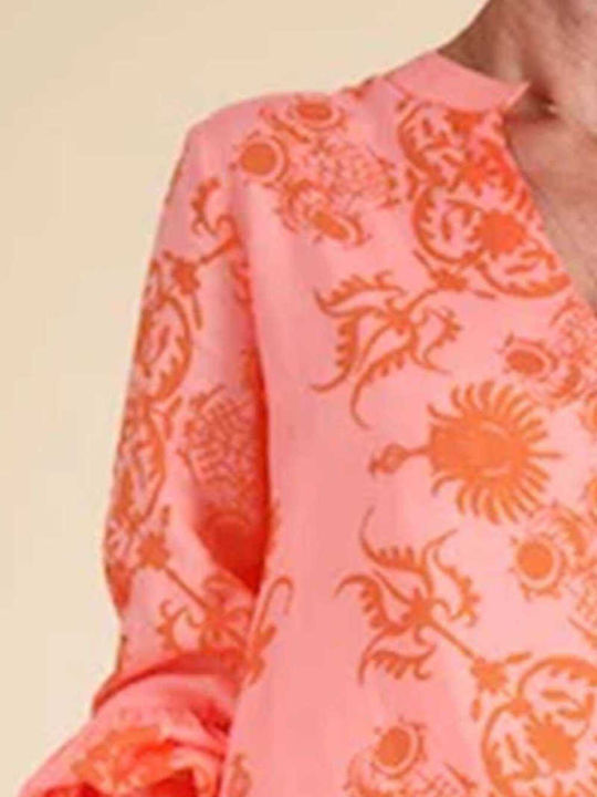 Ruby Yaya Zari Γυναικείο Πουκάμισο Pink