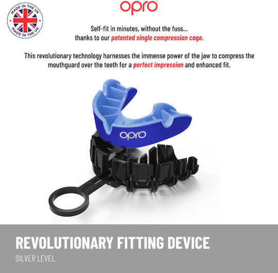 Opro GEN5 Senior Protective Mouth Guard Gray OP198