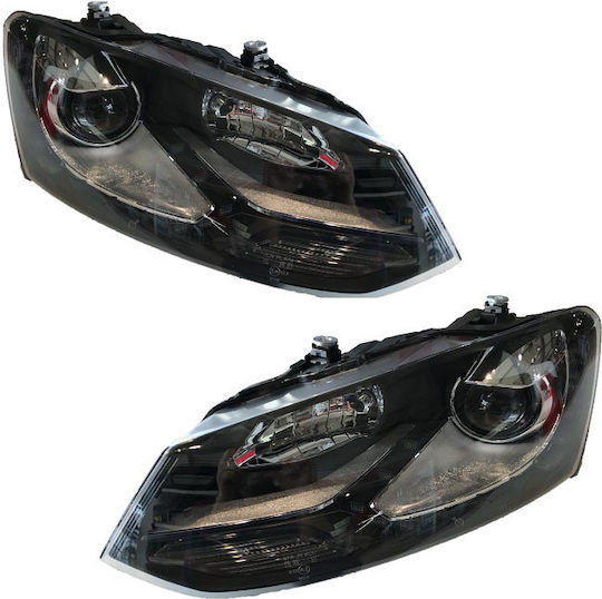 Carner Μπροστινά Φανάρια Led για Mazda 5 Volkswagen Polo 2τμχ