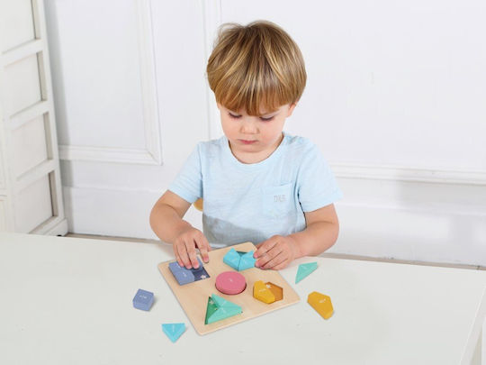 Eli Neli Montessori Εκπαιδευτικό Παιχνίδι Γνώσεων από Ξύλο για 2+ Ετών