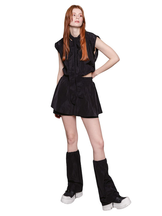 Women's Skirt-Shorts Black