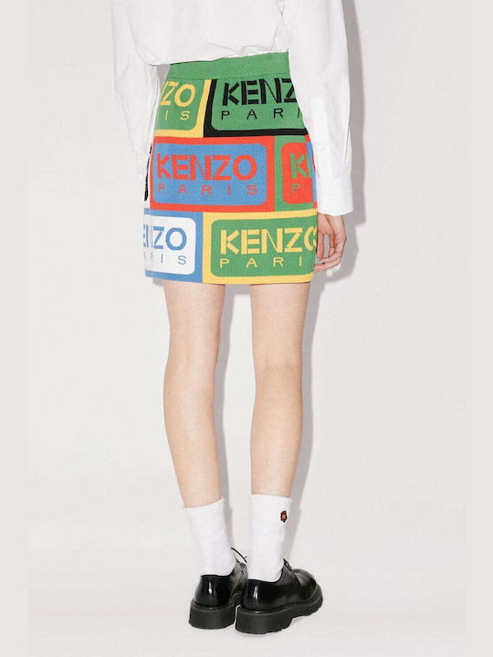 Kenzo High Waist Mini Skirt