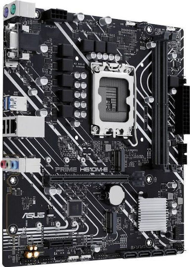 Asus Prime H610M-E-CSM Motherboard Micro ATX with Intel 1700 Socket