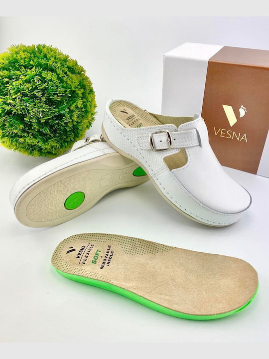 Vesna Piele Anatomic Sabot Albe