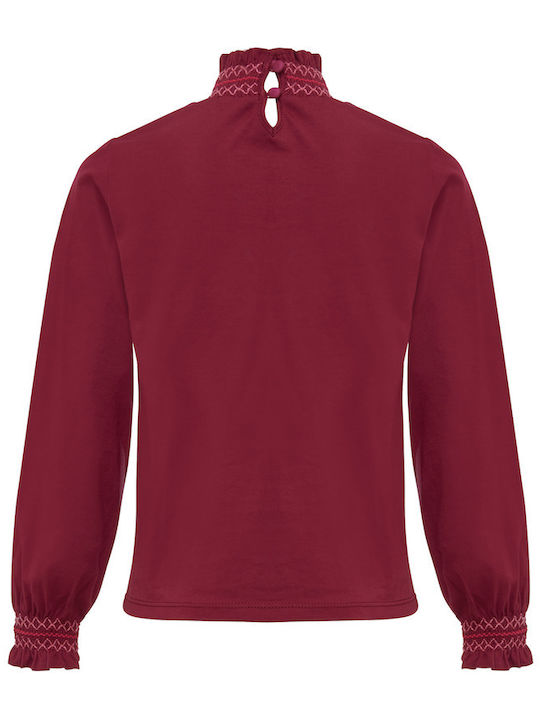 Mexx Children's Blouse Long Sleeve Burgundy