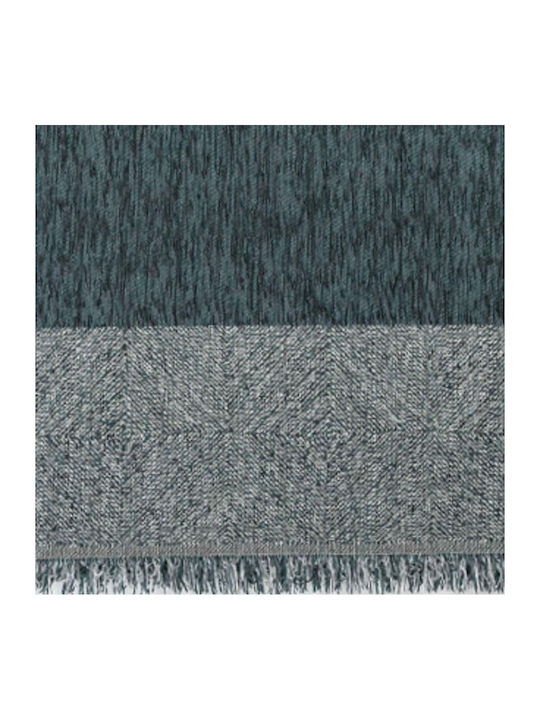 Borea Square Ριχτάρι Τετραθέσιου Καναπέ Chenille 180x350εκ. Γκρι